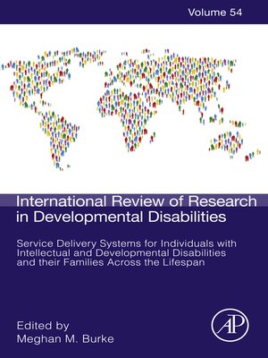 cover image of Service Delivery Systems for Individuals with Intellectual and Developmental Disabilities and their Families Across the Lifespan